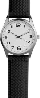 ceas-unisex-analog-curea-silicon-spot-negru