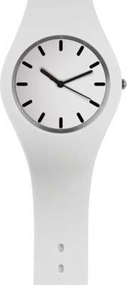 ceas-unisex-analog-curea-silicon-vito-alb