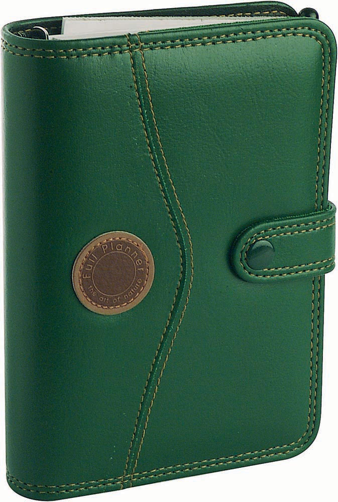 AGENDA ORGANIZER B6 PIELE ECOLOGICA COLORFUL ALBASTRU - imagine 2