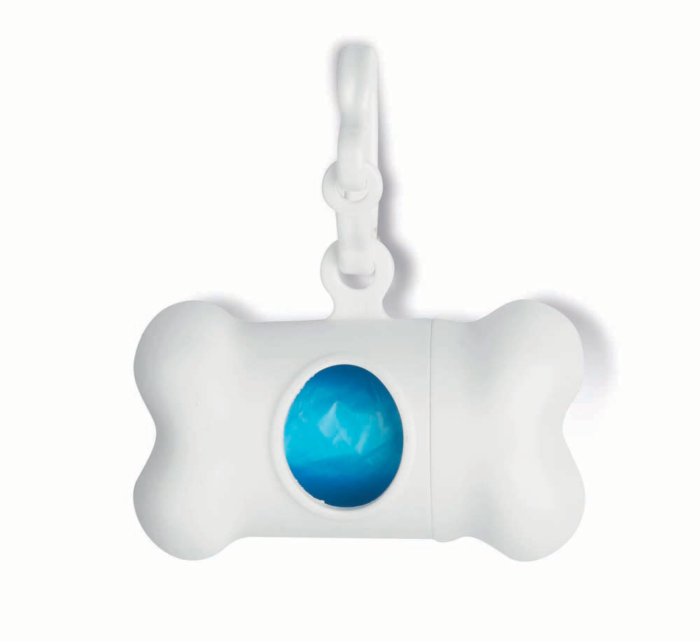 SUPORT CU PUNGI PENTRU ANIMALE BONE ALBASTRU - imagine 2