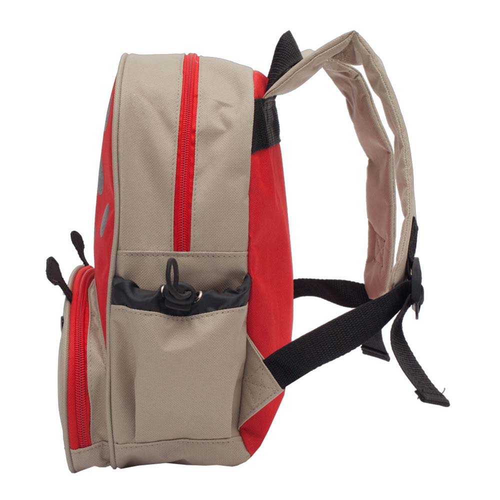 RUCSAC FUNNY COPII LADYBUG ROSU - imagine 2