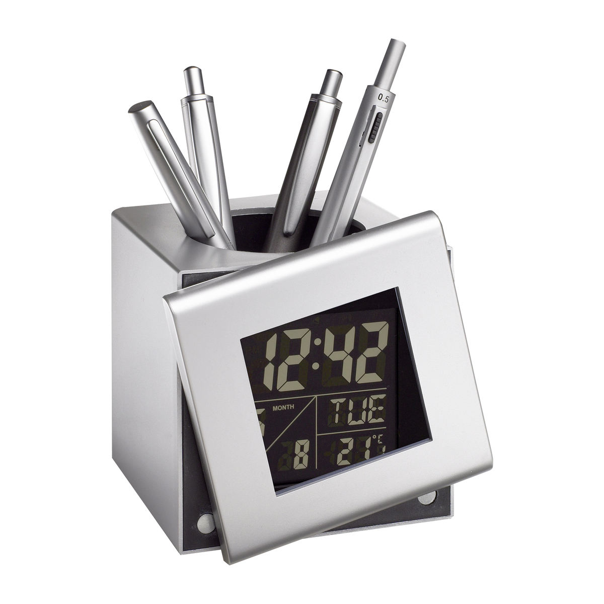 CEAS BIROU CU SUPORT PERSONALIZAT PIXURI SIMBA GRI - imagine 2