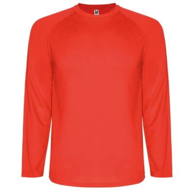 tricou-sport-long-barbati-rosu