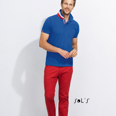 tricou-polo-patriot-barbati-albastru