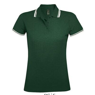 tricou-polo-sunshine-dama-verde-inchisalb
