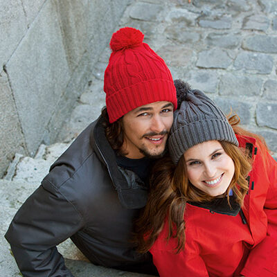 caciula-personalizata-barney-unisex-rosu