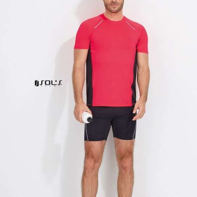 tricou-sport-sydney-barbati-coral-neon-xxxl