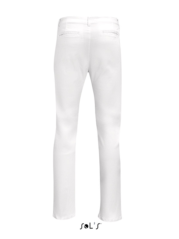 PANTALONI JULES BARBATI ALB - imagine 3