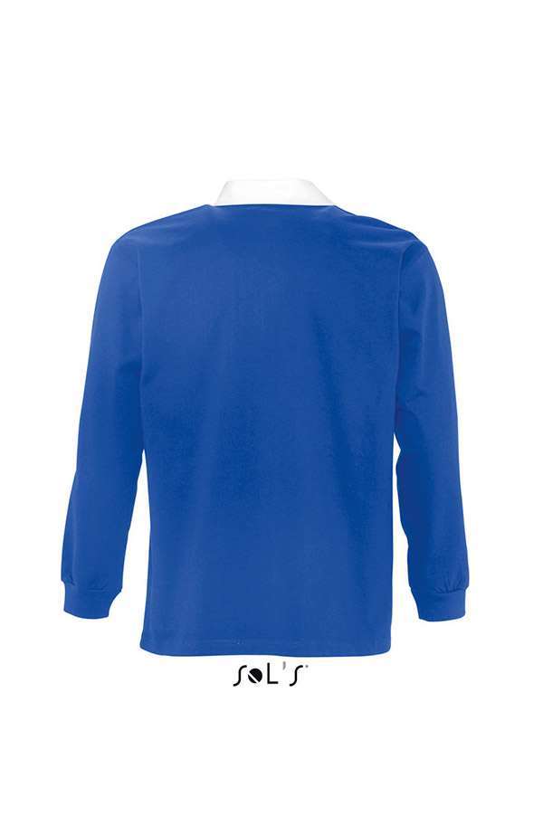 BLUZA IMPRIMATA BICOLORA BARBATI ALBASTRU - imagine 3