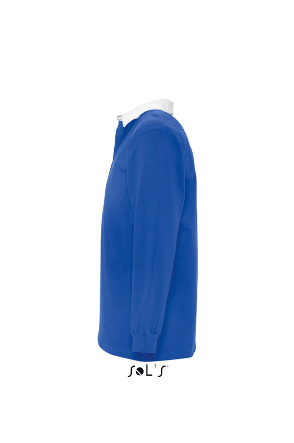 BLUZA IMPRIMATA BICOLORA BARBATI ALBASTRU - imagine 2