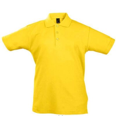tricou-polo-summer-copii-galben-1