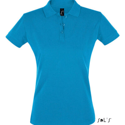 tricou-polo-perfect-dama-turcoaz