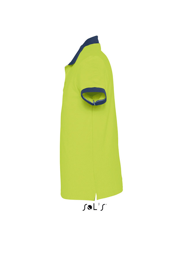 TRICOU POLO NIGHTLIFE UNISEX VERDE/BLEUMARIN - imagine 4