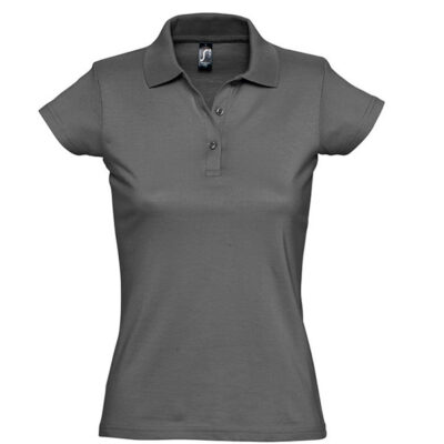 tricou-polo-practice-dama-gri-inchis