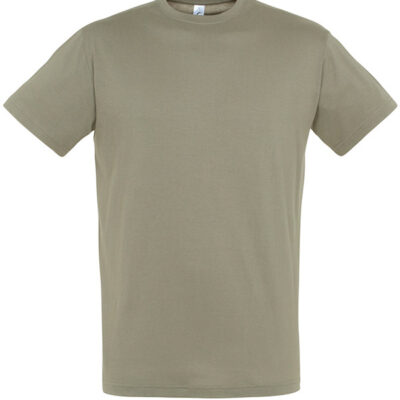 tricou-unisex-simplu-kaki