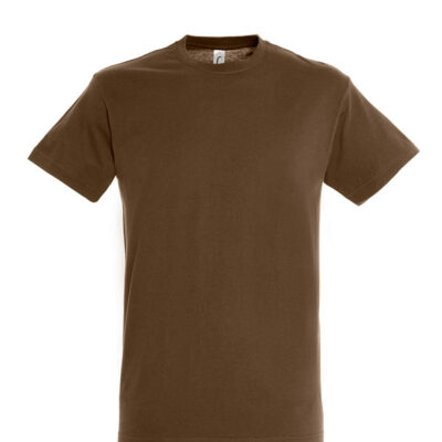 tricou-unisex-simplu-maro