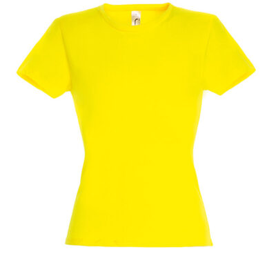 tricou-simplu-dama-galben-deschis