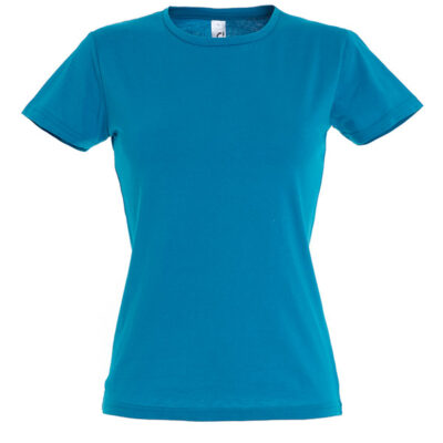 tricou-simplu-dama-turcoaz