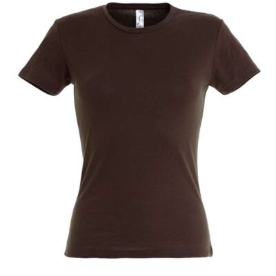 tricou-simplu-dama-ciocolatiu