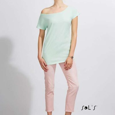 bluza-imprimata-marylin-dama-verde-pal
