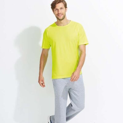 tricou-sporty-barbati-verde-neon-xxxl
