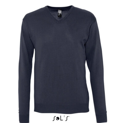 pulover-office-cu-anchior-barbati-bleumarin