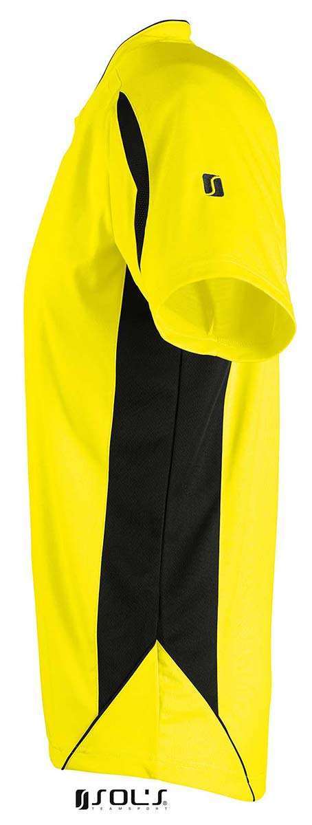 TRICOU PERSONALIZAT MARACANA COPII GALBEN/NEGRU - imagine 2