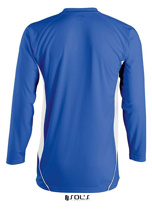 TRICOU PERSONALIZAT MARACANA LONG COPII ALBASTRU/ALB - imagine 3
