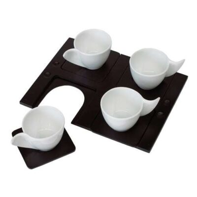 set-cesti-portelan-cu-coaster-inolio-alb