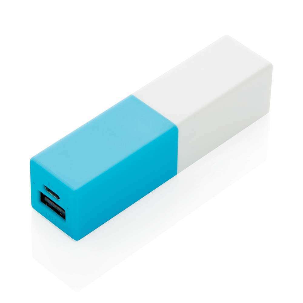 BATERIE EXTERNA 2200mAh DUO ALBASTRU - imagine 5