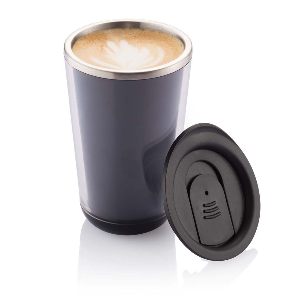 CANA TERMOS CAFEA 350ML BASSO NEGRU - imagine 5