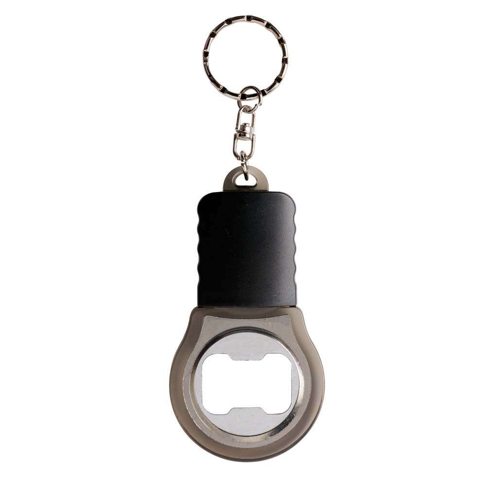 BRELOC PERSONALIZAT DESFACATOR BOTTLE LIGHT NEGRU - imagine 5