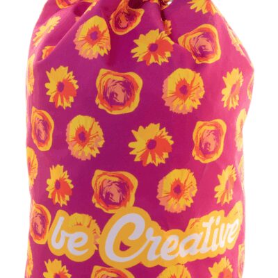 GEANTA MARINAR PERSONALIZATA CREADRAW OCEAN, RPET, GALBEN