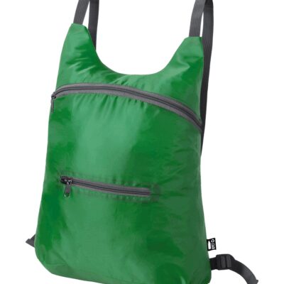 RUCSAC PLIABIL BROKY RPET, VERDE