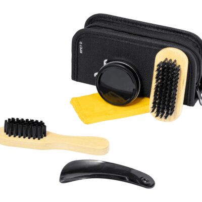 KIT CURATARE PANTOFI AERON IN HUSA RPET NEGRU