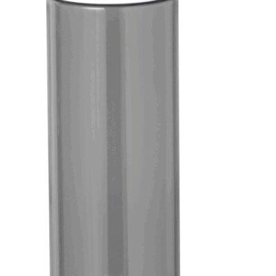 STICLA SPORT PENTRU APA LAUDON, RPET, CU CAPAC PENTRU TRANSPORT, 600 ML, GRI