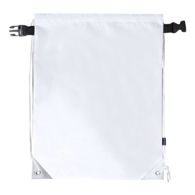 GEANTA CU SNUR SIONAP, RPET IMPERMEABIL, ALB