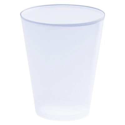 PAHAR EVENIMENTE GINBERT, PLASTIC PP, 450 ML, ALB