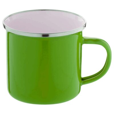 CANA EMAILATA CU MANER ENAVINT, 300 ML, VERDE