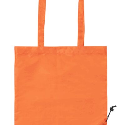 SACOSA CUMPARATURI PLIABILA BERBER, RPET, PORTOCALIU