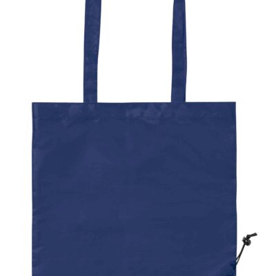 SACOSA CUMPARATURI PLIABILA BERBER, RPET, ALBASTRU INCHIS